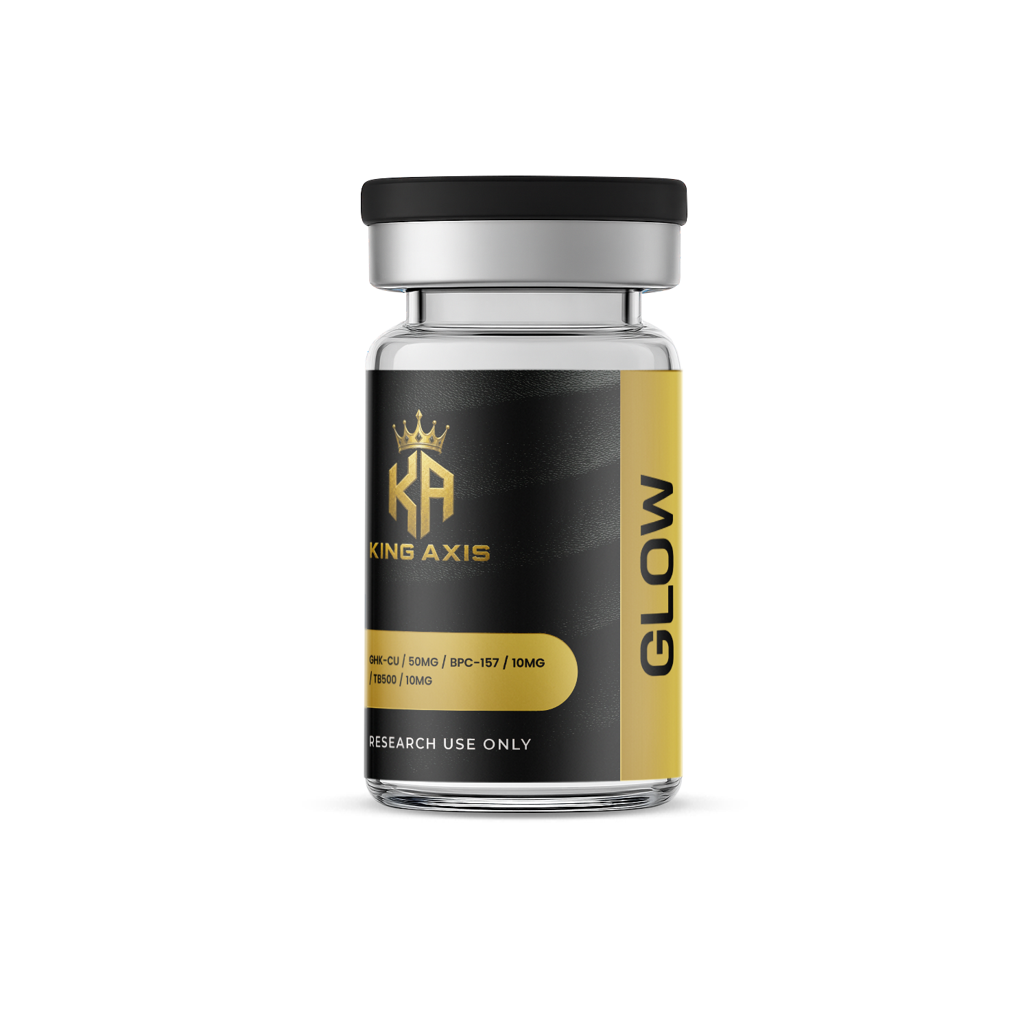 GLOW GHK-Cu (50mg) / BPC-157 (10mg) / TB500 (10mg)